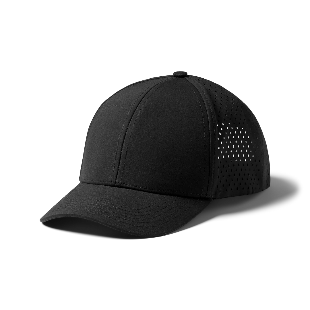 Black golf hat