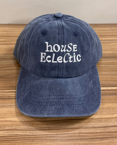 White House Eclectic lettering on a navy Classic Cap