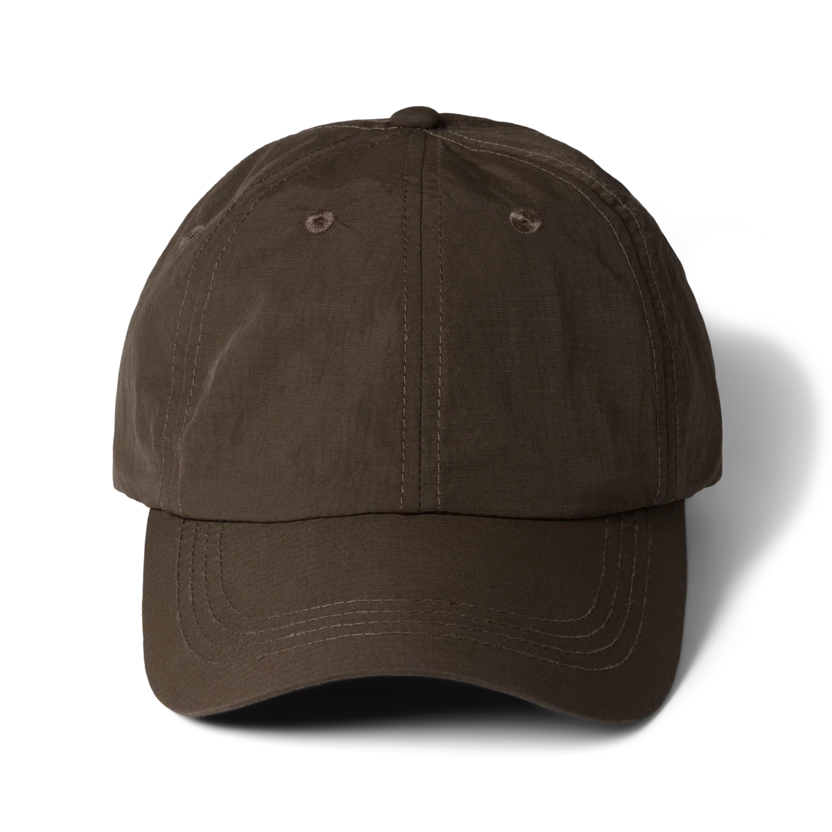 Archive Brown Ripstop Cap, front view #color_archive-brown
